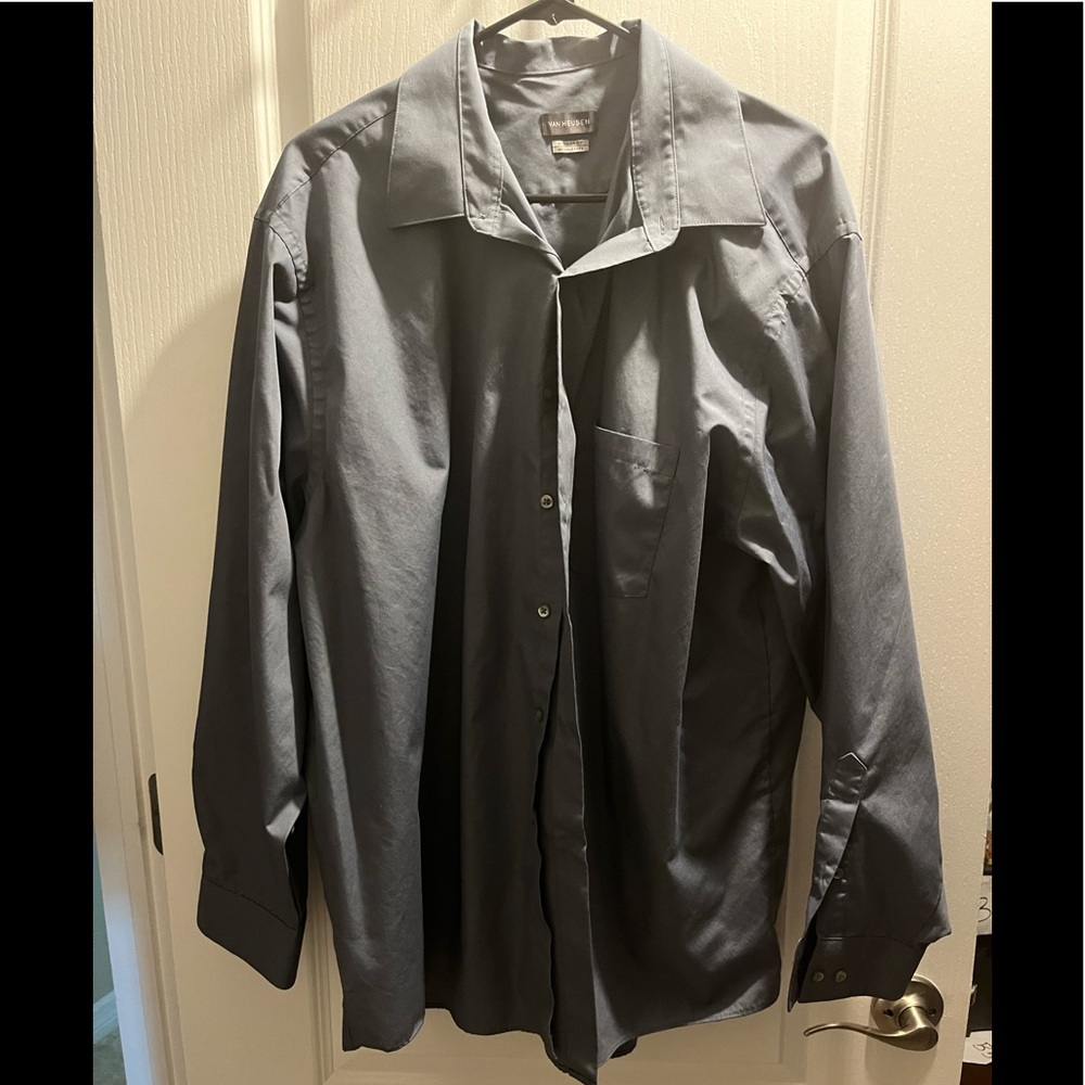 Van Heusen Gray Dress Shirt